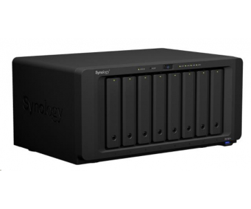 Synology DS1821+ DiskStation (4C/Ryzen V1500B/2,2GHz/4GBRAM/8xSATA/2xM.2/4xUSB3.2/2xeSATA/4xGbE/1xPCIe)