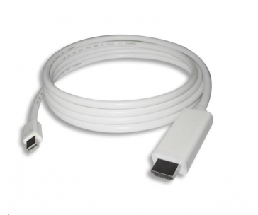 PREMIUMCORD Kabel mini DisplayPort 1.2 na HDMI 2.0, pro rozlišení 4Kx2K@60Hz, 3m