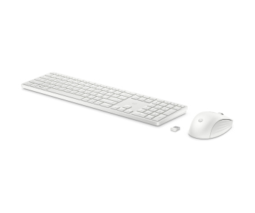 HP 655 Wireless Mouse and Keyboard CZ-SK White