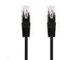 C-TECH kabel patchcord Cat5e, UTP, černý, 0,5m