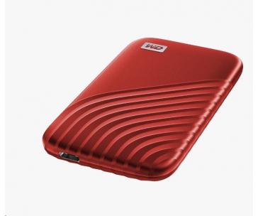 SanDisk WD My Passport SSD externí 2TB , USB-C 3.2 ,1050/1000MB/s R/W PC & Mac ,Red