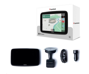 BAZAR - TomTom GO Superior 6 - Poškozený obal (Komplet)